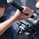 Noctis carrega sua espada para batalha em Dissidia Final Fantasy NT.