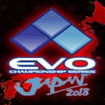 Logotipo da Evo Japan 2018.