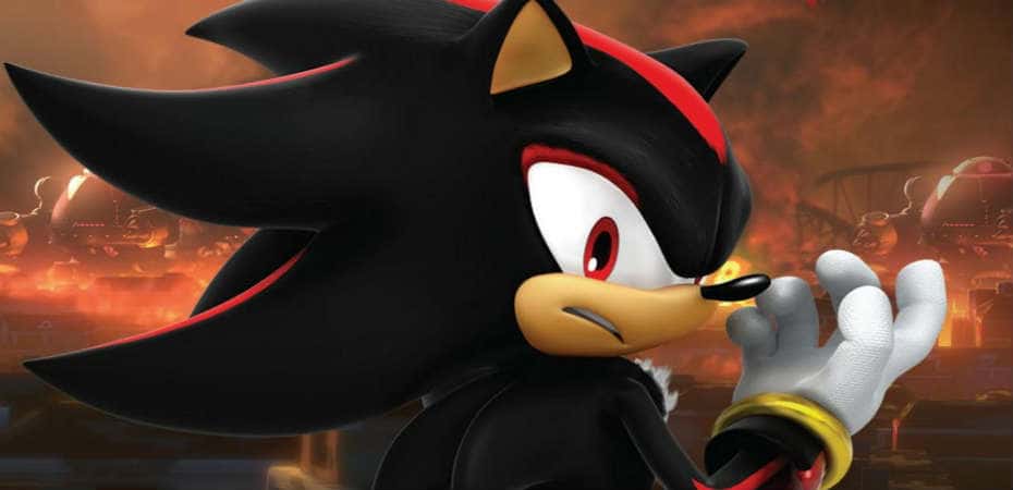 Arte de Shadow em Sonic Forces