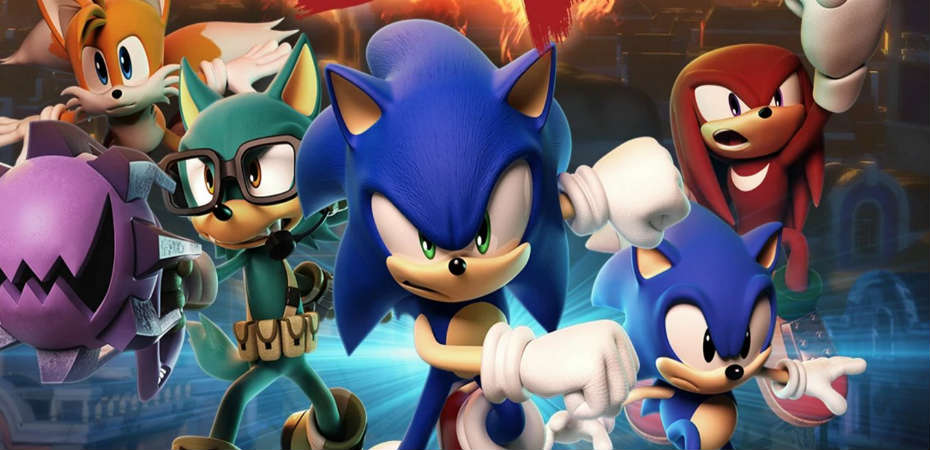 Arte de capa do jogo Sonic Forces