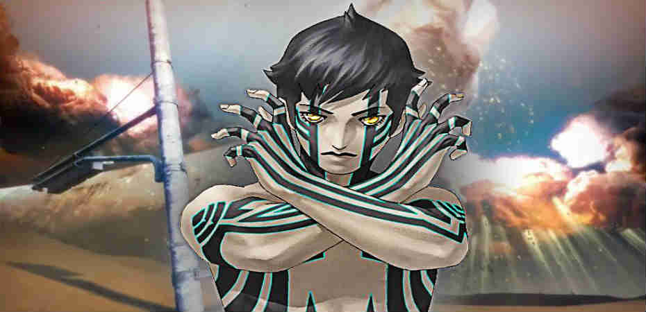 Arte de Shin Megami Tensei HD e o protagonista de Shin Megami Tensei III: Nocturne