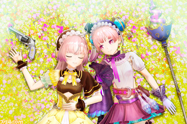 As irmãs gêmeas em Atelier Lydie & Suelle