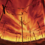 Arte da dimensão de Archer em Fate/stay night: Unlimited Blade Works