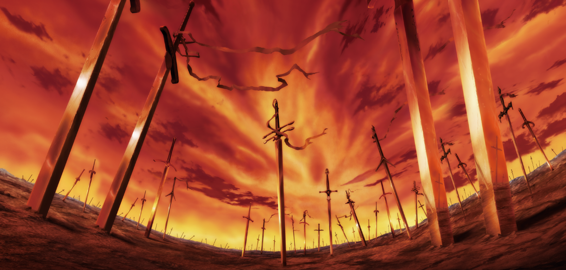 Arte da dimensão de Archer em Fate/stay night: Unlimited Blade Works