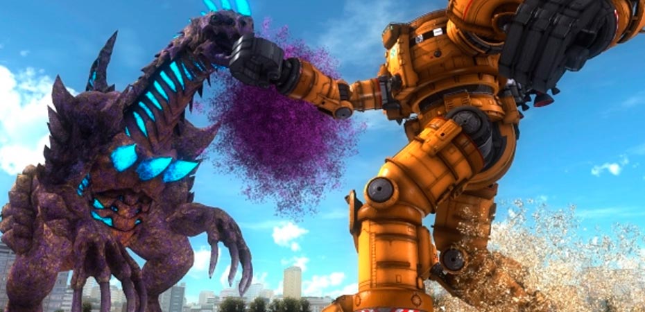 O NOVO Jogo de Batalha de Monstro e Robô Gigante no PS5 - Gigabash 