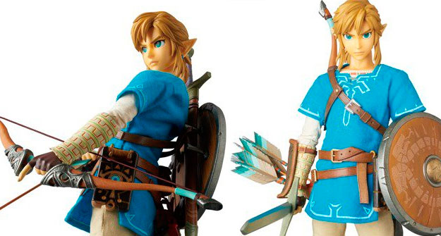 Mais detalhes do figure realista do Link de <em data-eio=