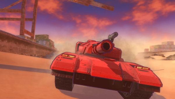 Tanque de guerra R-Wolf de Metal Max Xeno