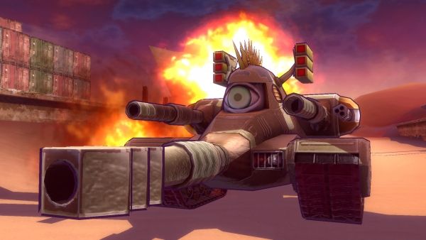 Um monstro da raça "SoNS" de Metal Max Xeno