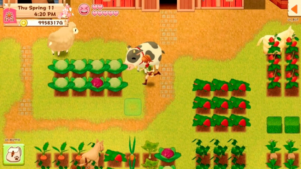 Imagem do Gameplay de Harvest Moon: Light of Hope