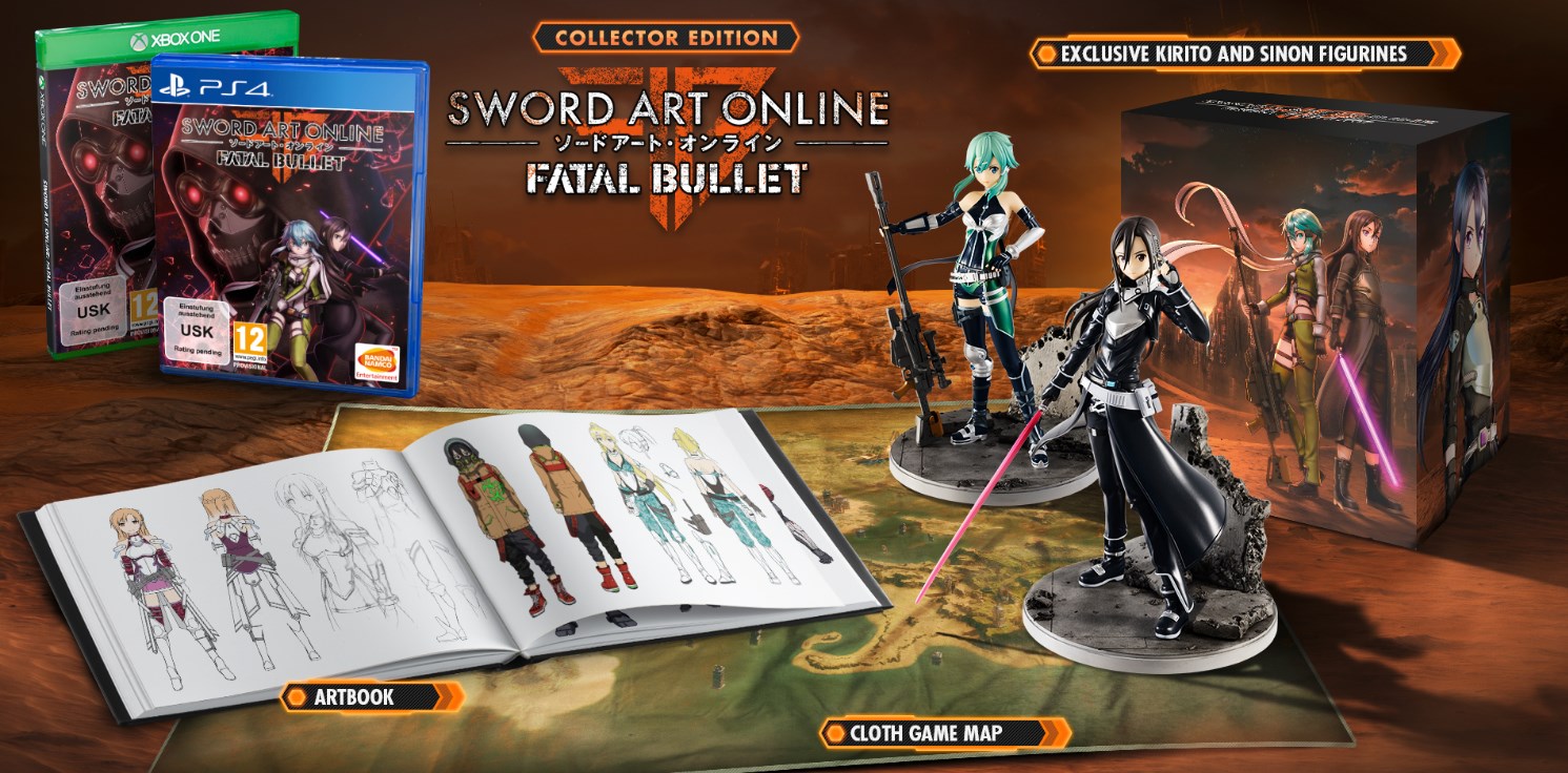Edição de colecionador de Sword Art Online: Fatal Bullet