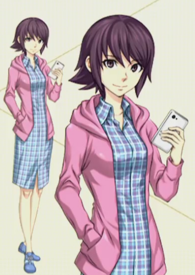 Ilustração da protagonista feminina de Dx2 Shin Megami Tensei: Liberation