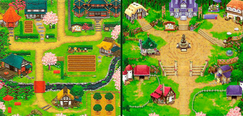 Harvest Moon: The Tale of Two Towns