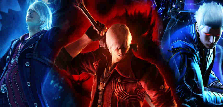 Arte para a edição especial de Devil May Cry 4