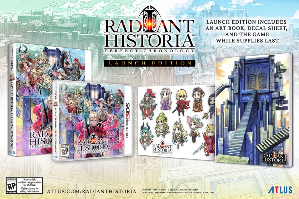 Edição de lançamento de Radiant Historia: Perfect Chronology