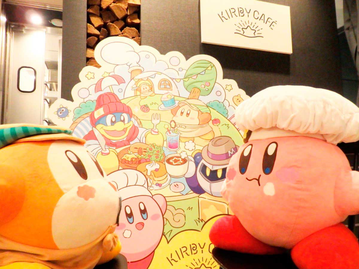 Decoração do Kirby Cafe