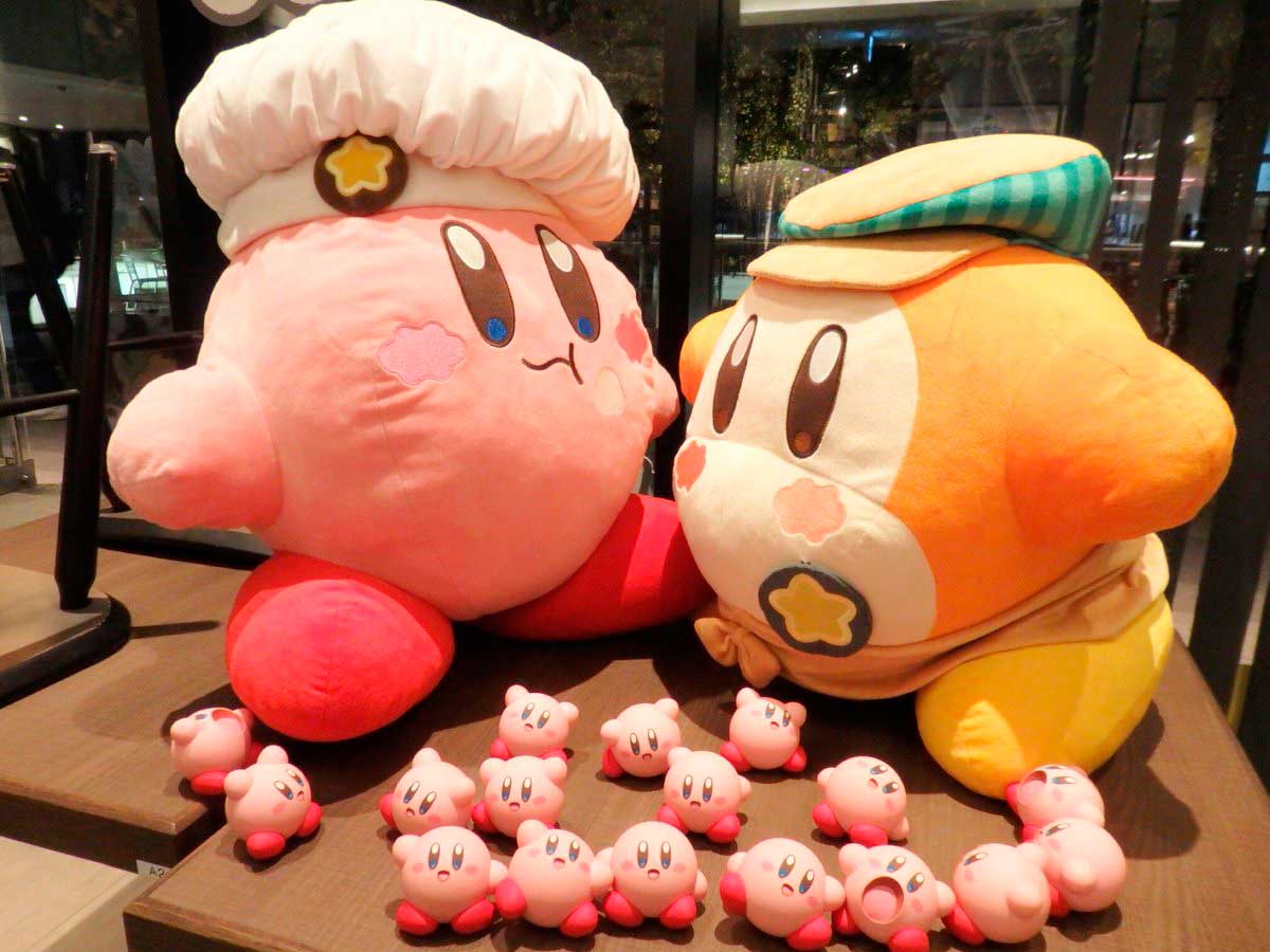Decoração do Kirby Cafe