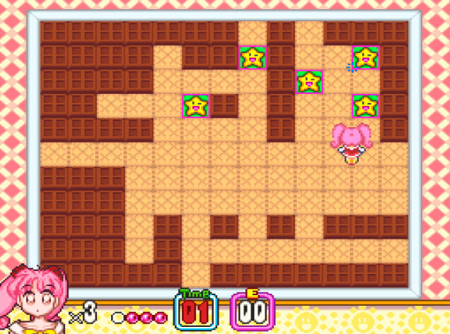 Fase bônus em Panic in Nakayoshi World para Super Nintendo