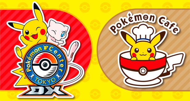 Logo do café temático de Pokémon