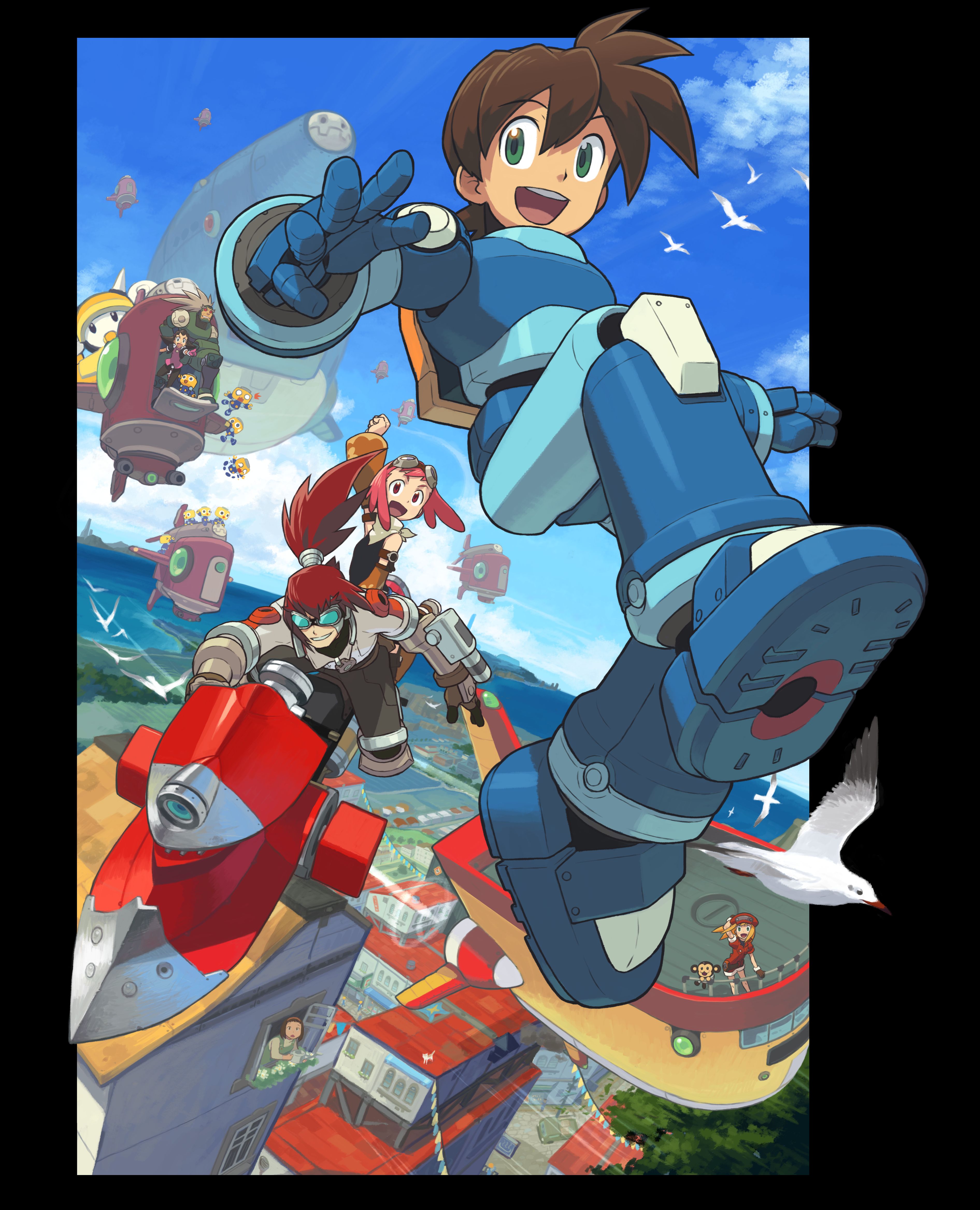Arte promocional de Mega Man Legends 3