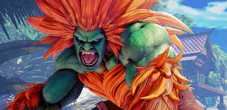 Blanka em Street Fighter: Arcade Edition