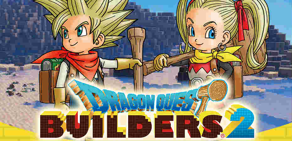 Artwork e logo de Dragon Quest Builders 2
