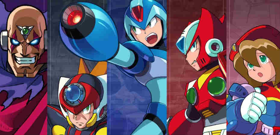 Ilustração de Mega Man X Legacy Collection 1+2