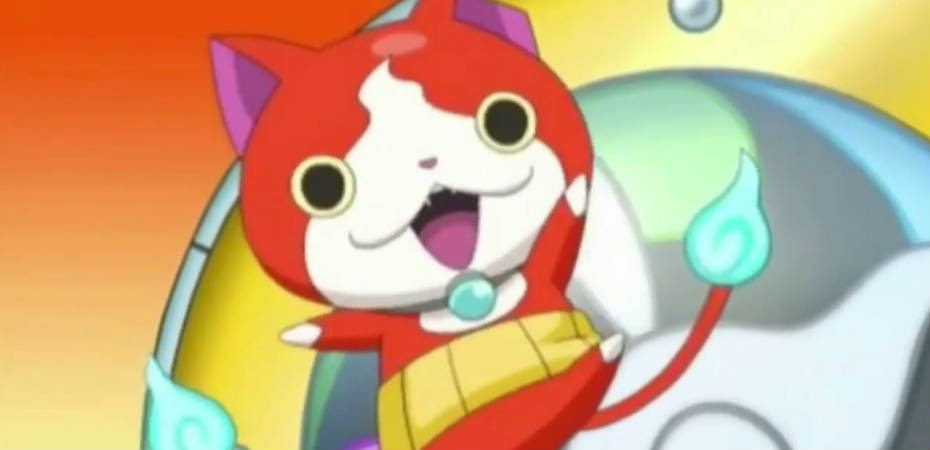 Captura de tela da abertura de Yo-kai Watch 3: Sukiyaki, o predecessor de Yo-kai Watch 4