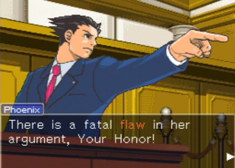 Captura de tela de Phoenix Wright: Ace Attorney