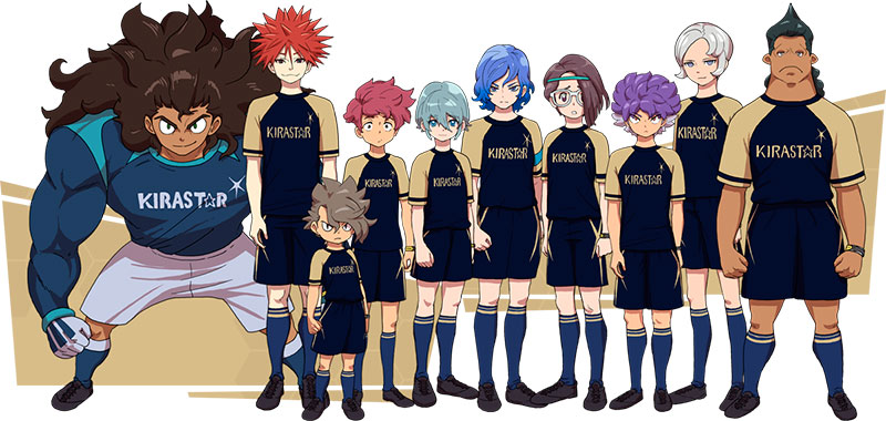 Personagens - Inazuma Eleven Rpg