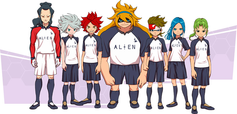 Personagens - Inazuma Eleven Rpg