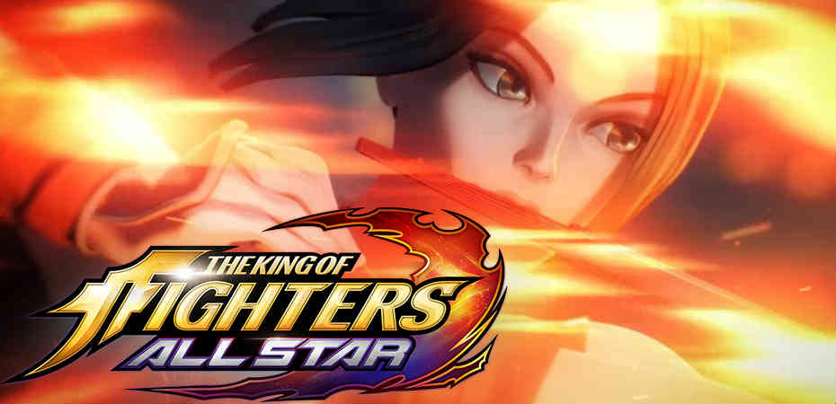 Screenshot do trailer de The King of Fighters ALLSTAR