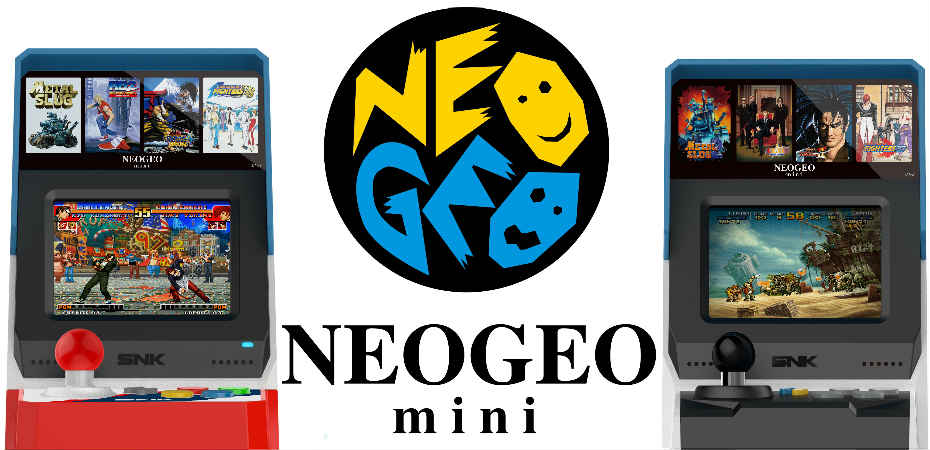 Imagens de ambas as versões do Neo Geo Mini