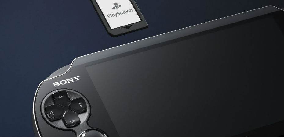 PlayStation Vita e game card