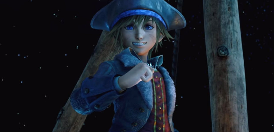 Sora no mundo de Piratas do Caribe em Kingdom Hearts III