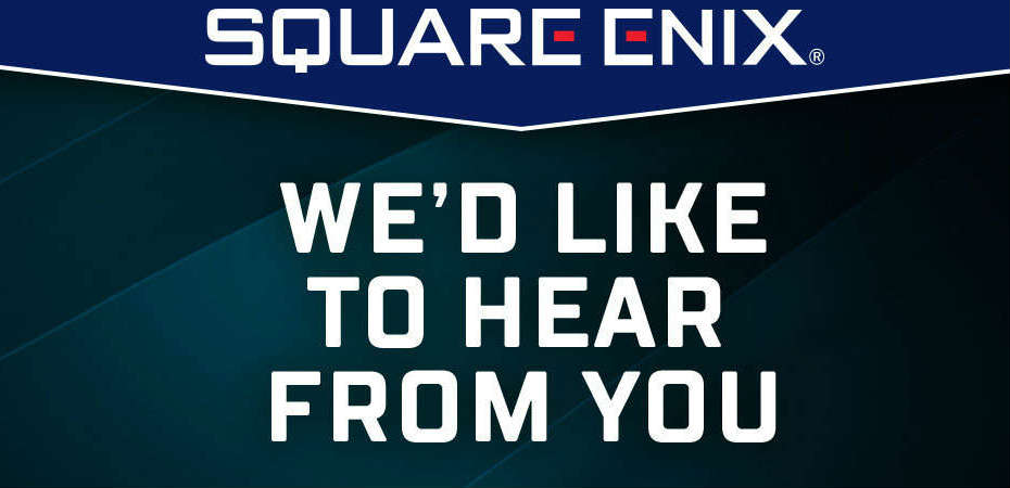 Pesquisa da Square Enix pede ajuda de usuários para moldar o futuro da empresa