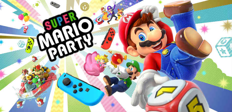 Arte e logo de Super Mario Party