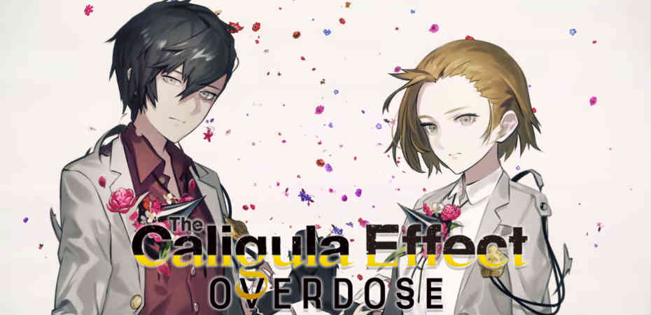 Logo e artwork de The Caligula Effect: Overdose