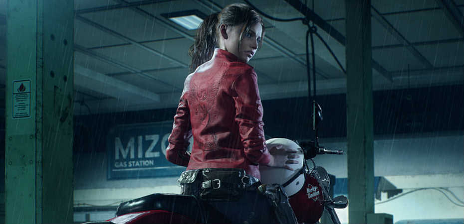 Imagem de Claire no remake de Resident Evil 2