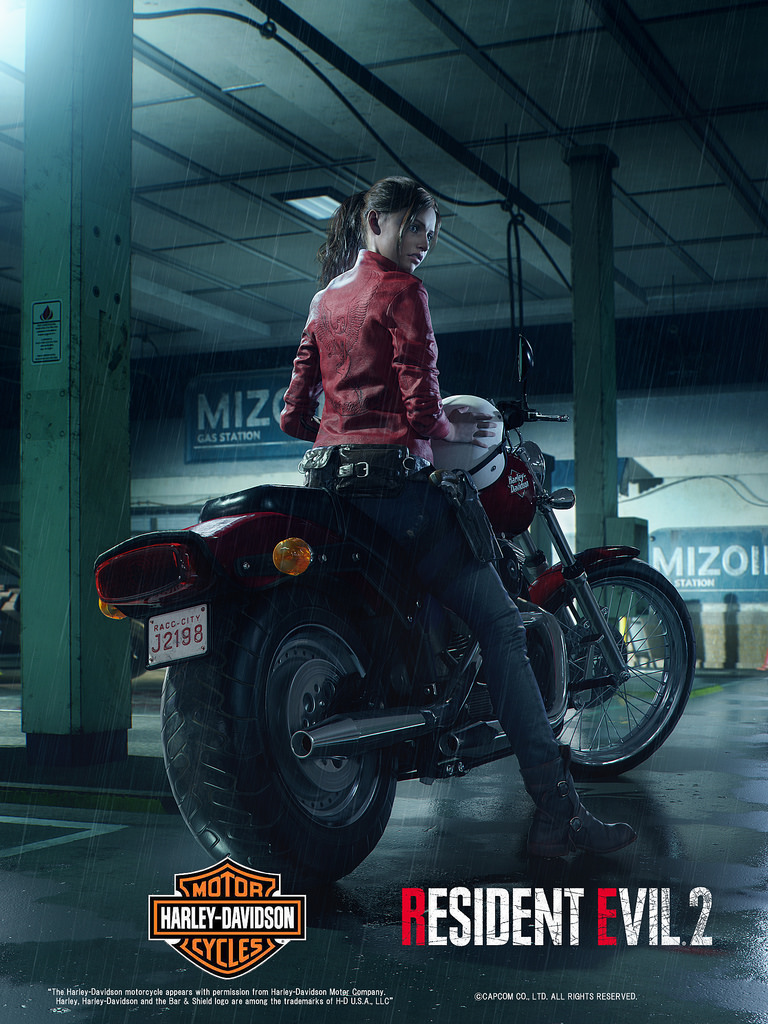 Novo visual de Claire Redfield no remake de Resident Evil 2