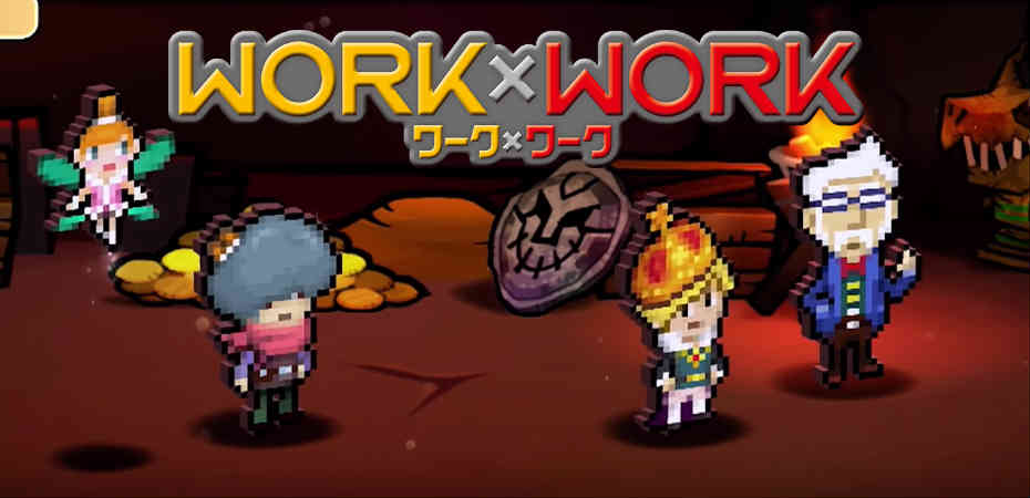 Screenshot do primeiro trailer de Work x Work