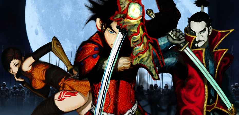 Arte de personagens de Onimusha Warlords