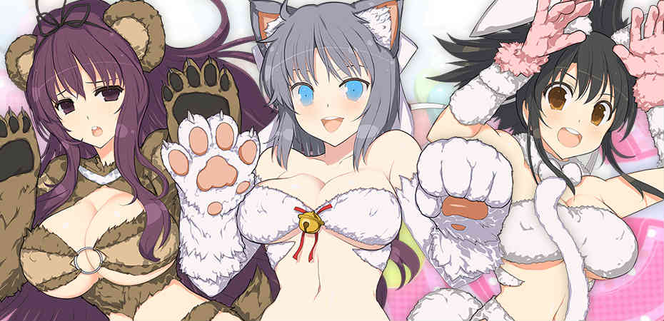 Ilustração de Peach Ball Senran Kagura