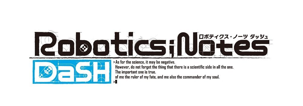 Logo da visual novel Robotics;Notes DaSH