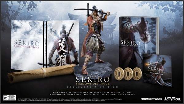 Edição de colecionador de Sekiro: Shadows Die Twice