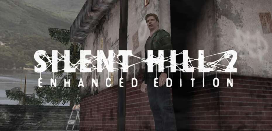 Screenshot e logo de Silent Hill 2 Enhanced Edition