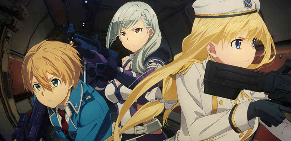 Ilustração principal da DLC "Collapse of Balance" de Sword Art Online: Fatal Bullet