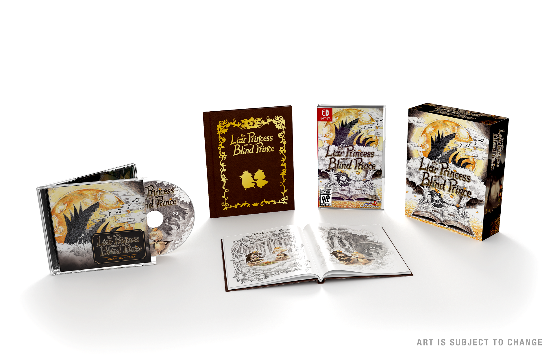 The Liar Princess and the Blind Prince - Storybook Edition para o Nintendo Switch
