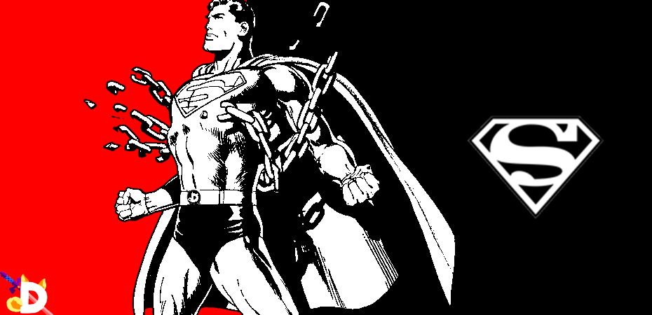 Superman no estilo Persona 5