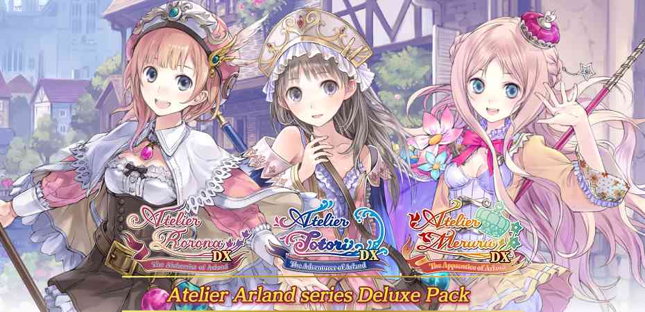 Ilustrações de Atelier Arland Series Deluxe Pack