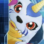 Screenshot do título mais recente da série Digimon Story